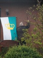 Scheibe Umnageln König Matthias