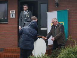 Scheibe Umnageln König Matthias