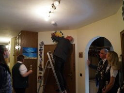 Scheibe Umnageln Königin Karin