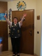 Scheibe Umnageln Königin Karin